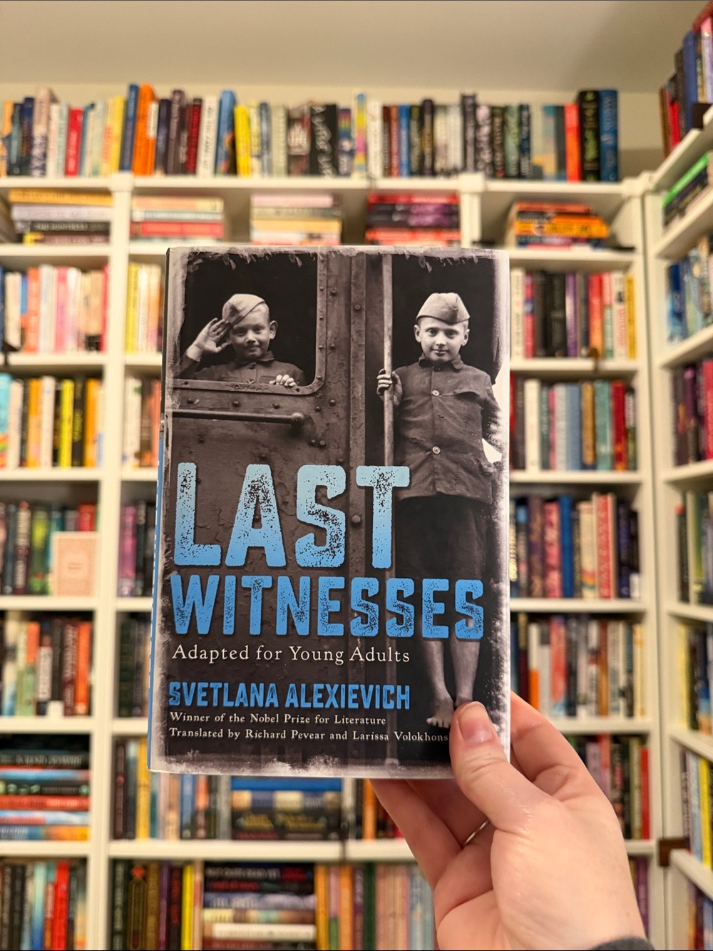 Last Witnesses by Svetlana Alexievich - Blue & Black Cover